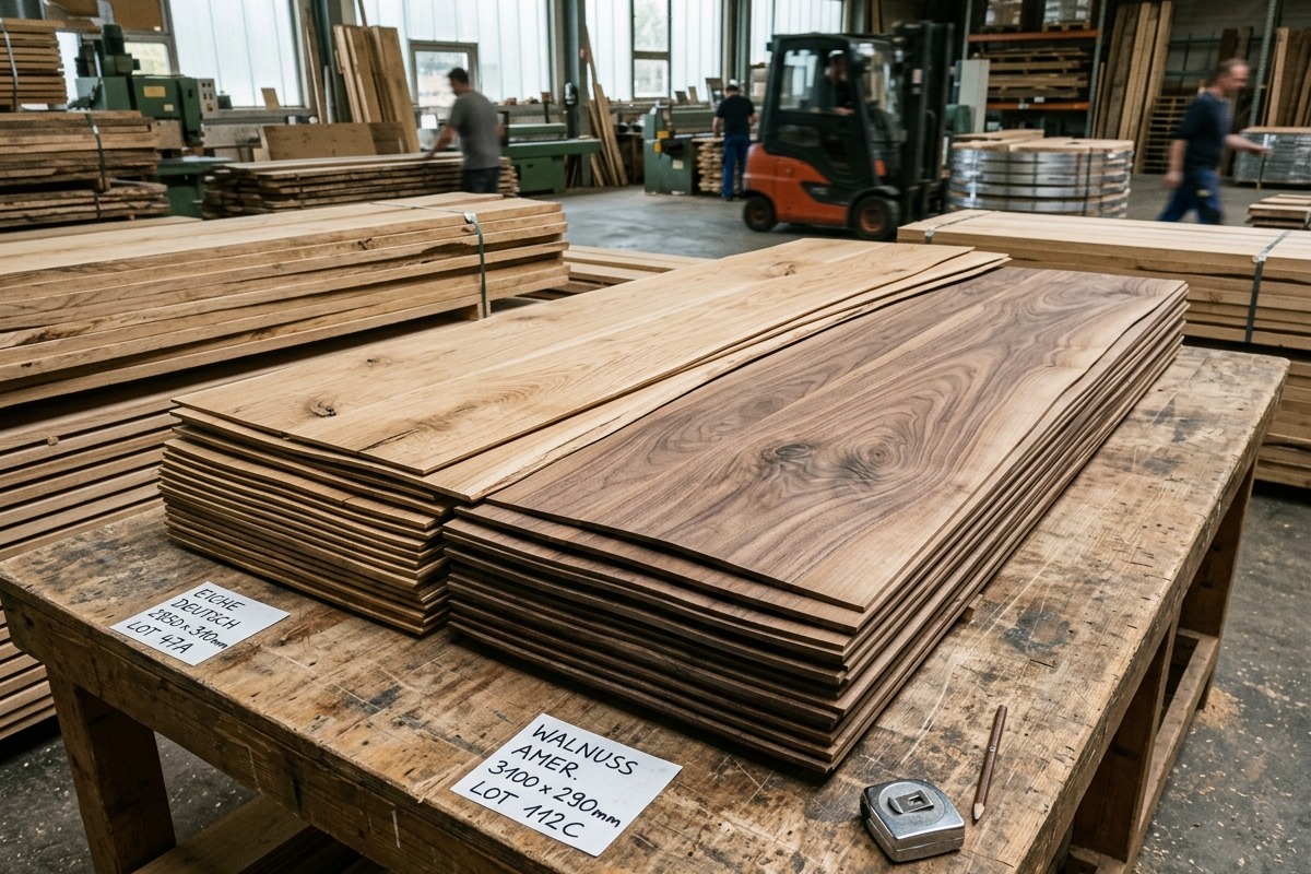 Natural Veneer (Doğal Ahşap Kaplama / Papel)